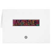 Vegetarian Buddha Cards (Back Horizontal)