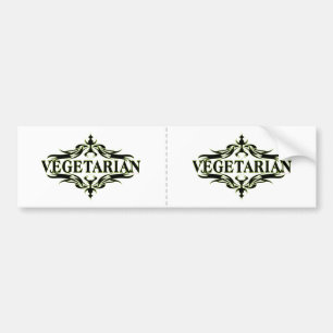 Vegetarian Bumper Sticker