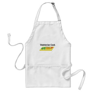 Vegetarian Cook Adult Apron