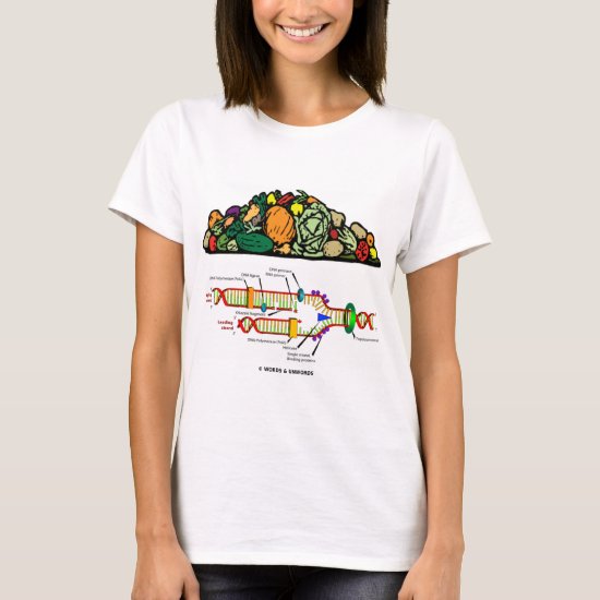 Vegetarian DNA (Vegetarian Attitude) T-Shirt