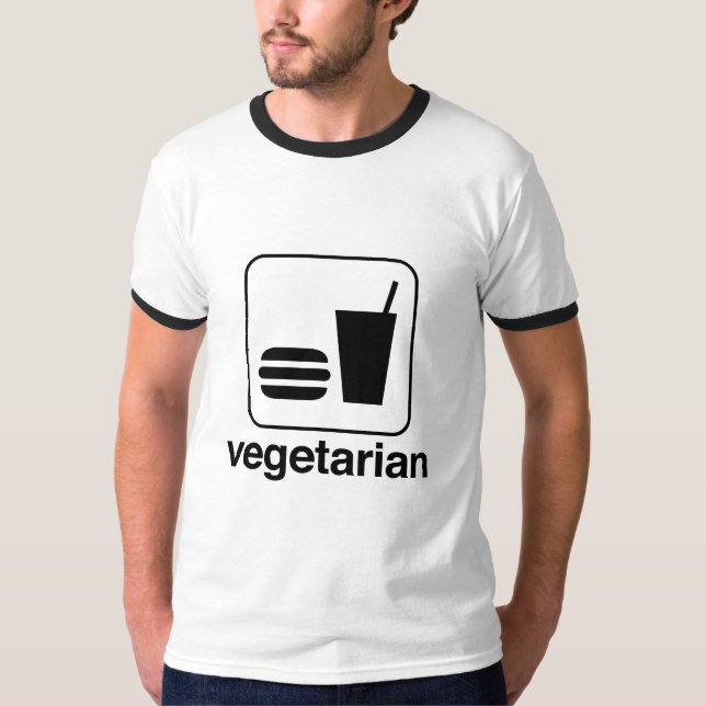 Vegetarian Food T-Shirt (Front)