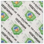 Vegetarian For A Healthier Life Plant Cell Fabric