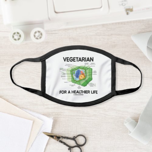 Vegetarian For A Healthier Life Plant Cell Face Mask