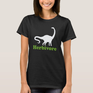 Vegetarian Herbivore Dinosaur Veggie Food Lover Ve T-Shirt