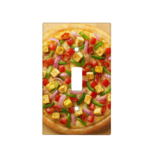 Vegetarian Pizza Light Switch Cover