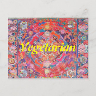 Vegetarian Postcard