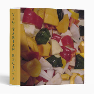Vegetarian Recipes Binder