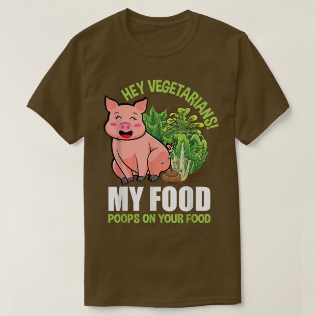 Vegetarian Saying Veggie Plant Based Vegan Men Wom T-Shirt (Design Front)