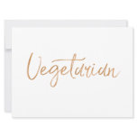 "Vegetarian"
