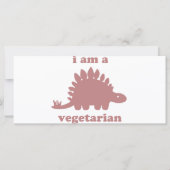 Vegetarian Stegosaurus Dinosaur - Pink (Front)