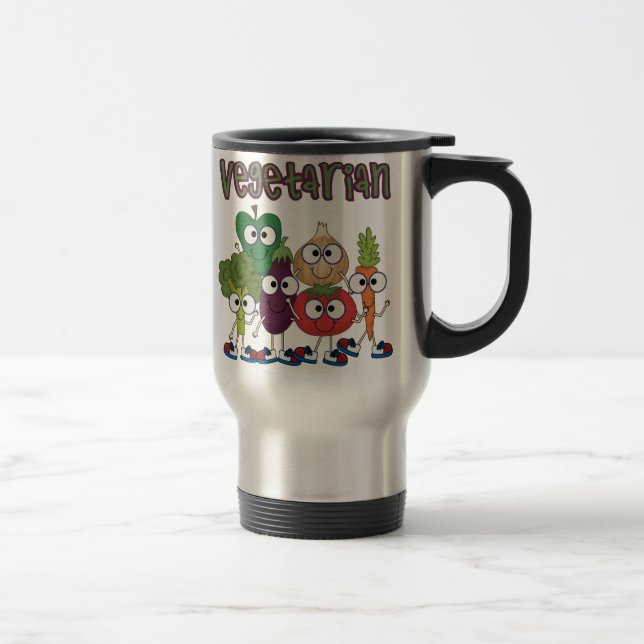 Vegetarian Travel Mug (Right)