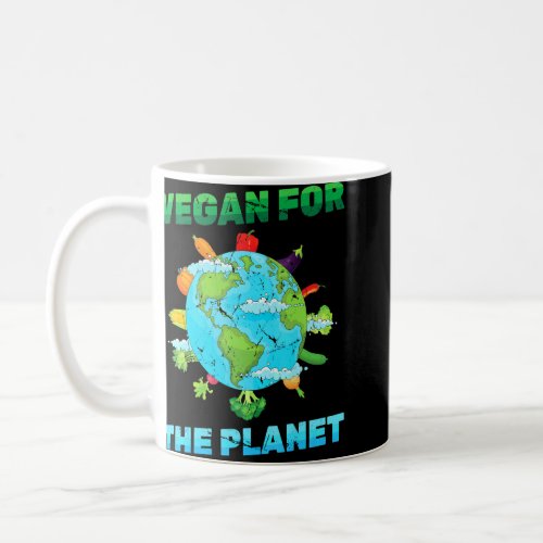 Vegetarian _ Vegan For The Planet _ Vegetables _ F Coffee Mug