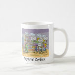 Vegetarian Zombies Wanting GRAINS, GRAINS, GRAINS! Coffee Mug<br><div class="desc">A bunch of Vegetarian zombies invade the bread and cereal aisle at the grocery store yelling,  GRAINS,  GRAINS,  GRAINS! Funny gift for vegetarian and vegans. Hilarious gift for fans of all things zombie. Hilarious Belated Birthday Card”</div>