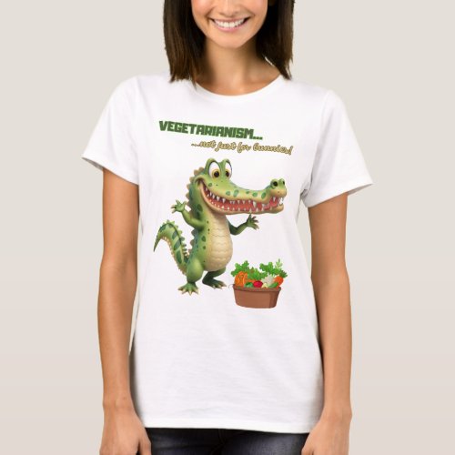 Vegetarianism _ Not just for Bunnies T_Shirt