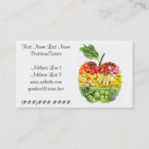 Veggie Apple Business Card
