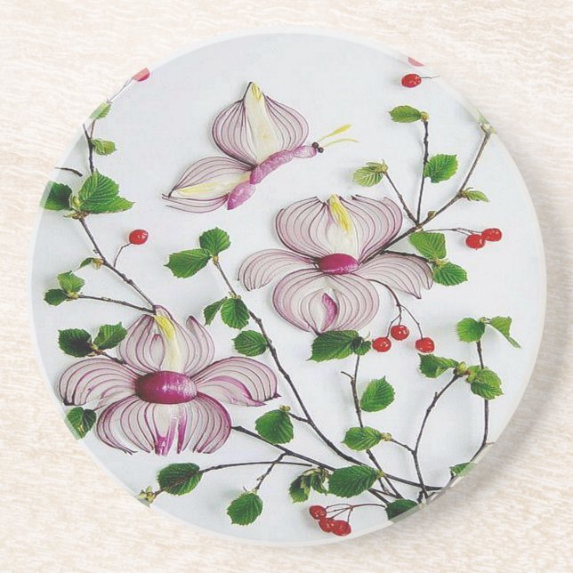 Veggie Art Coaster (Front)