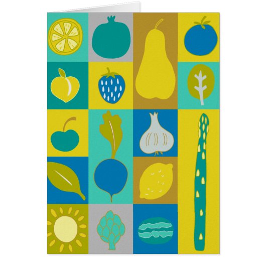 Veggie Blocks I Cards (Front)