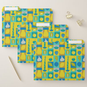 Veggie Blocks I File Folder