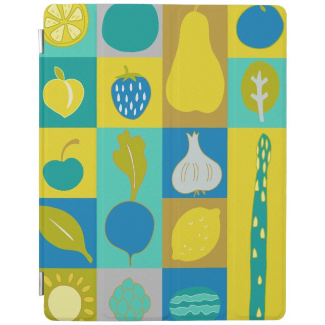 Veggie Blocks I iPad Smart Cover (Front)