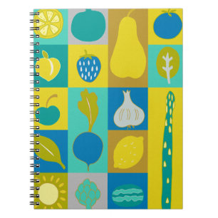Veggie Blocks I Notebook