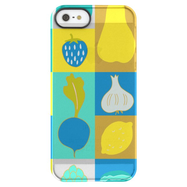 Veggie Blocks I Uncommon iPhone Case (Back)