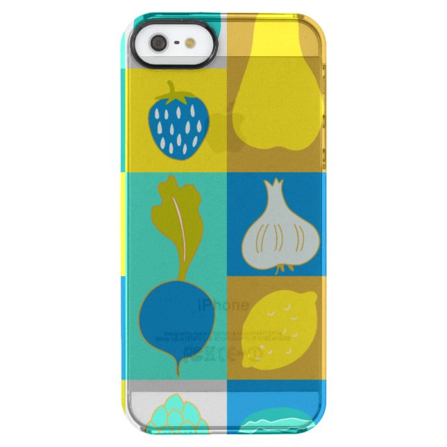 Veggie Blocks I Uncommon iPhone Case (Back)