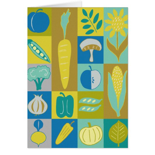 Veggie Blocks II Cards (Front)