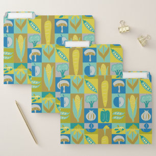 Veggie Blocks II File Folder