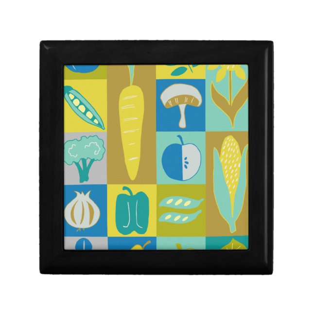 Veggie Blocks II Jewelry Box (Front)