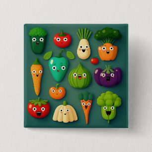 Veggie Characters Veg Photos Vegetables Onion Clip Button