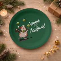 Veggie Christmas! Guinea Pig Juggling Sprouts