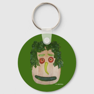 Veggie Face Keychain