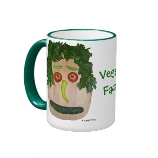 Veggie Face mug