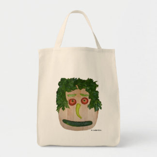 Veggie Face Tote Bag
