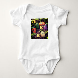 Veggie Friends Adventure Baby Bodysuit. Bodysuit