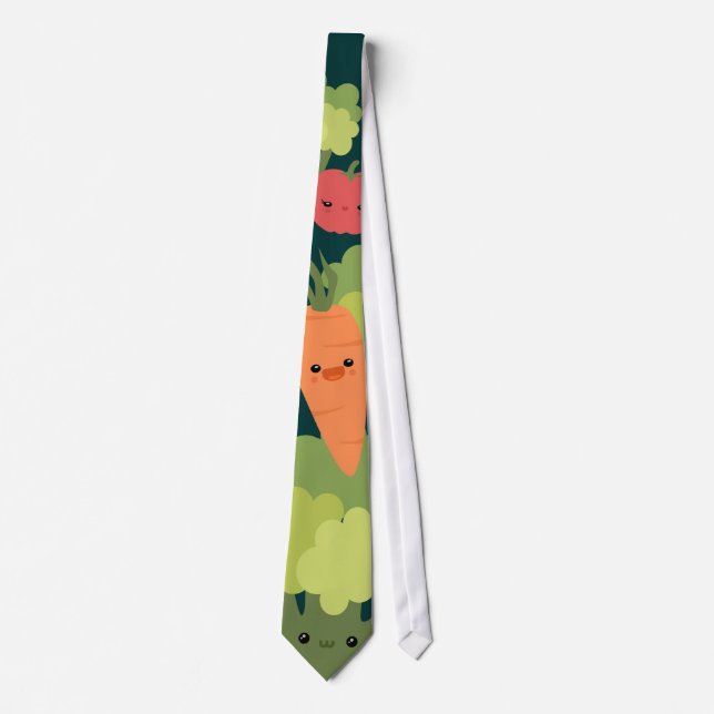 Veggie Friends Neck Tie (Front)