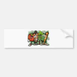 Veggie Gang Bumper Sticker