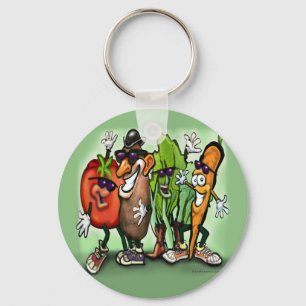Veggie Gang Keychain
