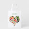 Veggie Heart Reusable Grocery Bag