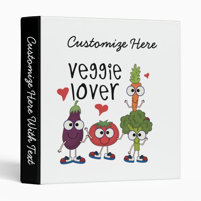 Veggie Lover Binder (Front/Spine)
