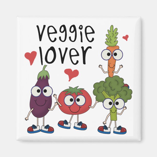 Veggie Lover Magnet (Front)