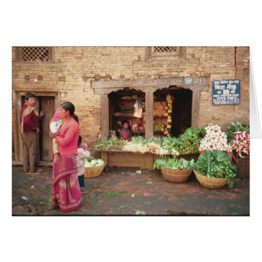 Veggie Market Cards (Front Horizontal)