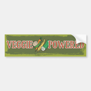 Veggie Powered 1 Bumper Sticker