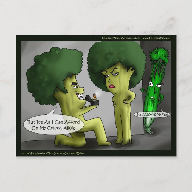 Veggie Proposals Funny Gifts Cards Tees & Gifts (Front)