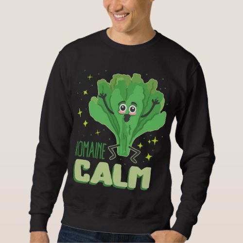 Veggie Vegetables Vegan Vegetarian Lettuce Funny Sweatshirt