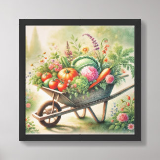 Veggie Venture Framed Art
