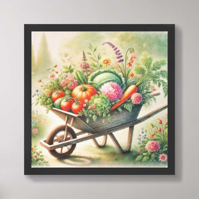 Veggie Venture Framed Art (Framed Front)