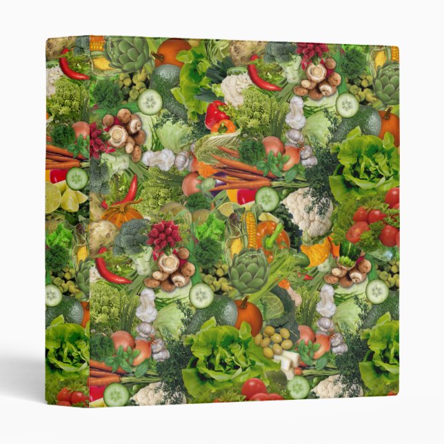Veggies 3 Ring Binder (Front/Spine)