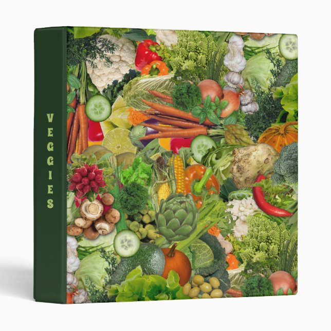 Veggies 3 Ring Binder (Front/Spine)
