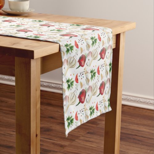 Veggies and Spices  Short Table Runner